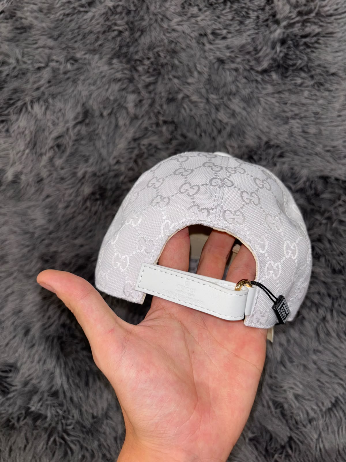 Gorra Gucci White
