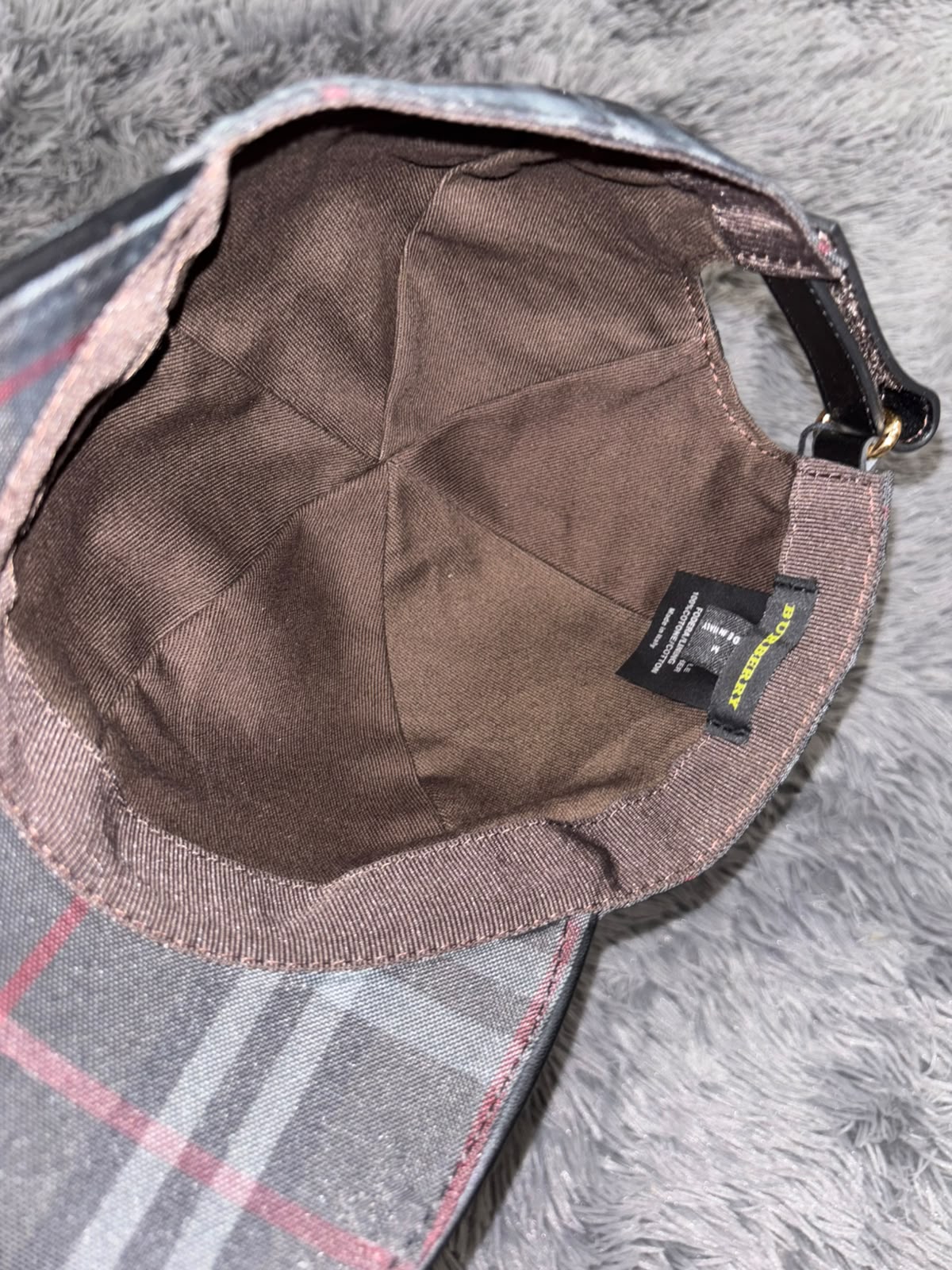 Gorra Burberry Check
